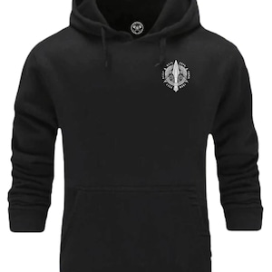 Odin Spear Hoodie Small Vikings Clothing Victory Or Valhalla Pagan Warrior Thor Northmen Norse Gungnir Huginn Muninn Gift Men Sweatshirt Top