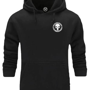 Warrior Skull Hoodie Pocket Vikings Clothing Victory Valhalla God Will Judge Our Enemies We&#39;ll Arrange Our Meeting Gift Men Sweatshirt Top