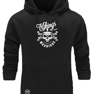 Vikings Warriors Hoodie Vikings Clothing Victory Or Valhalla Pagan Warrior Thor Odin Scandinavian Nordic Norse Funny Gift Men Sweatshirt Top