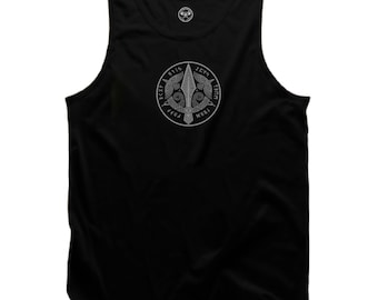 Odin Spear Vest Vikings Clothing Victory Or Valhalla Pagan Warrior Loki Thor Northmen Nordic Norse Gungnir Huginn Muninn Gift Men Tank Top