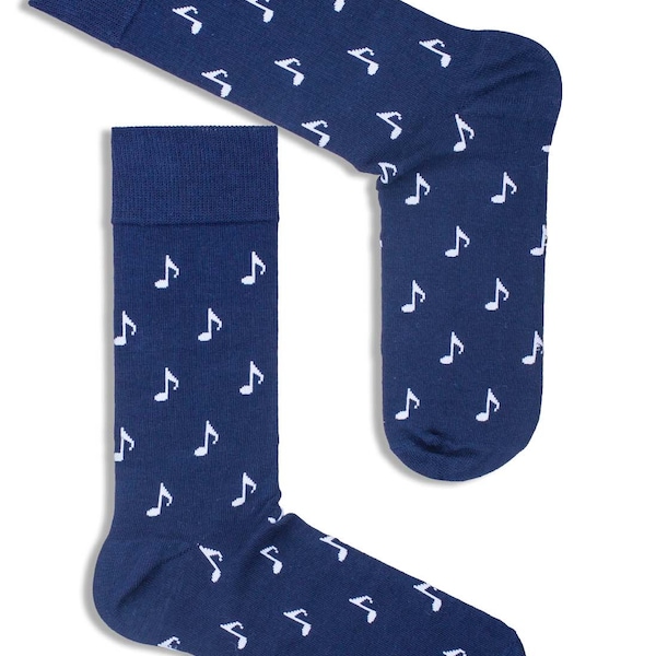 Note de musique Chaussettes | unisexe,confortable,idée cadeau,chaussettes décontractées,chaussettes colorées,design amusant,chaussettes heureuses,chaussettes folles,chaussettes cool,