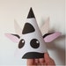 Little Cow Party Hat, Printable PDF, Do It Yourself - Etsy