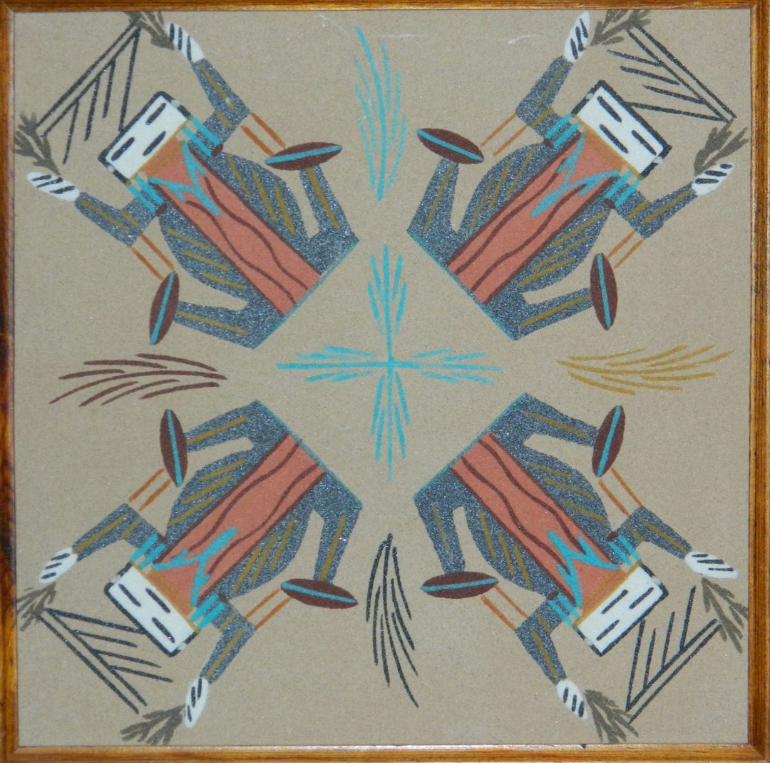 Water God Sand Painting Etsy