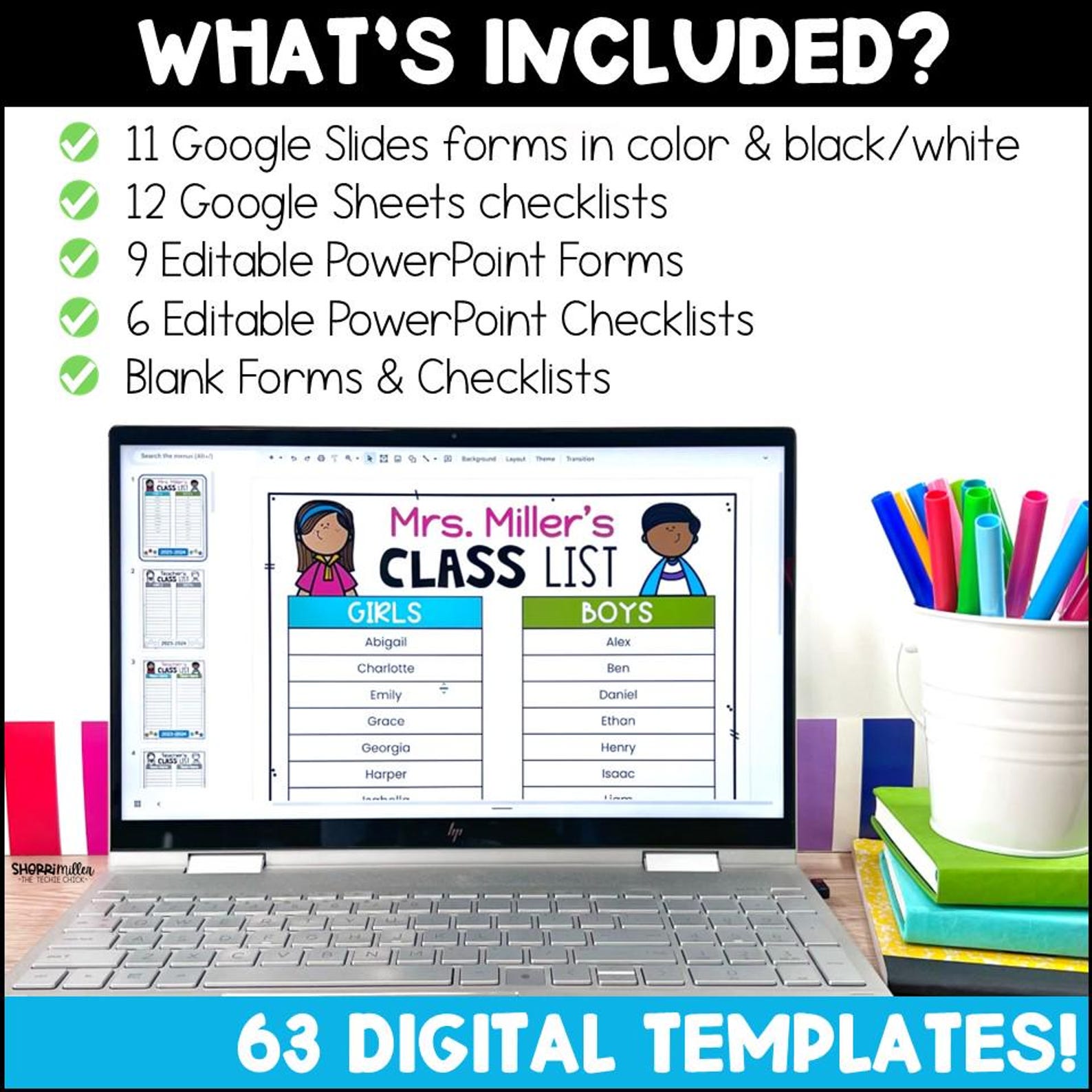 Editable Teacher Planner Back to School Forms for Monthly Teacher ...