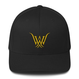 May include: A black baseball cap with a gold embroidered 'W' logo.