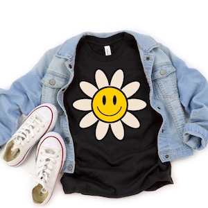 Daisy Girls Tee, Flower Girls Shirt, Cute Girls TShirt