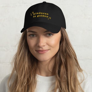 Kindness Baseball Cap, Kindness Dad Hat, Embroidered Hat