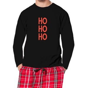 Men&#39;s Christmas Pajamas,  Holiday PJs, Plaid Christmas Pajama Set