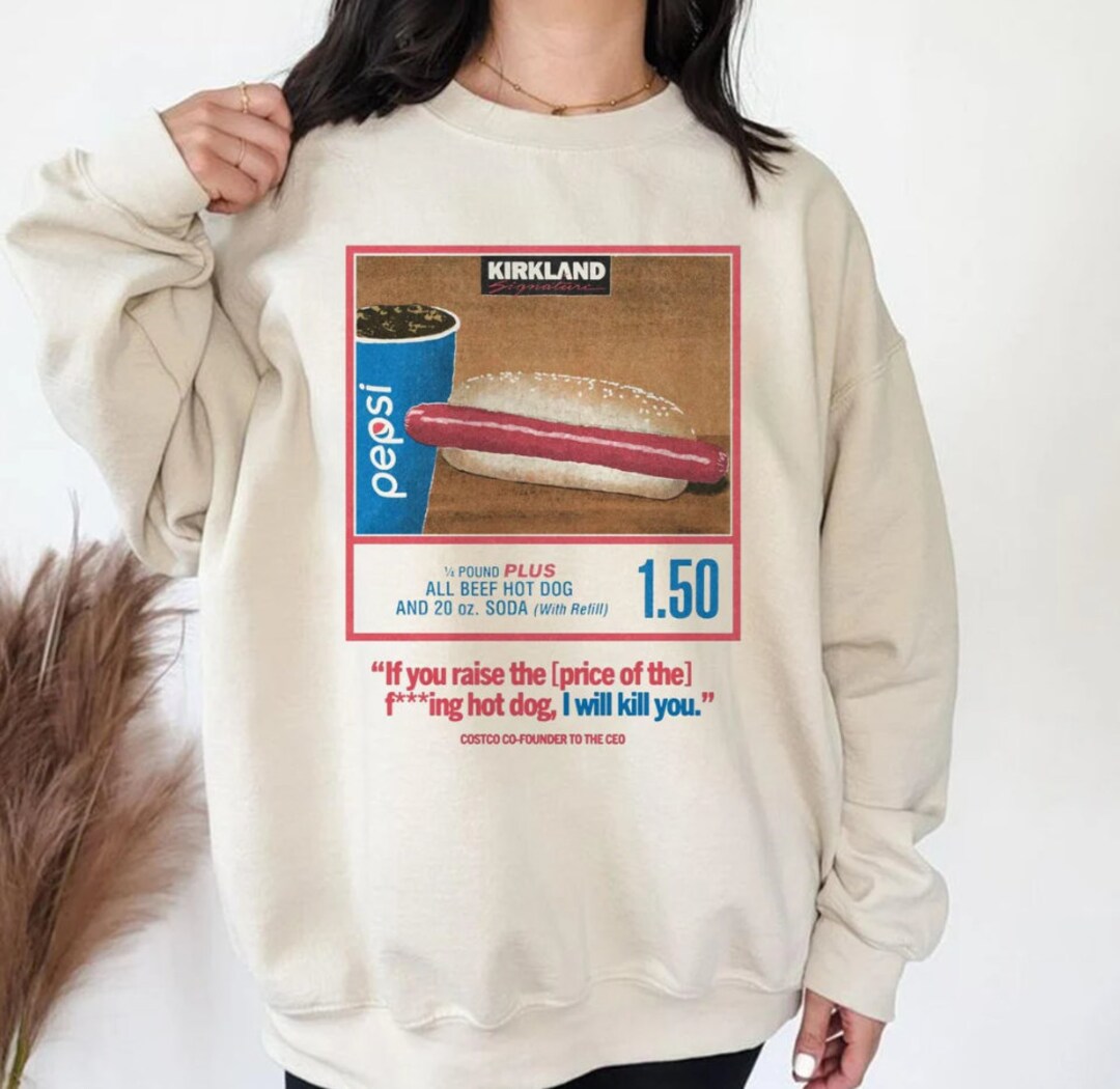 Costco Hot Dog Png, 1.50 Costco Hot Dog Png, Hot Dog Lover Gift, Costco ...