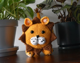 Crochet Lion Plushy Pattern