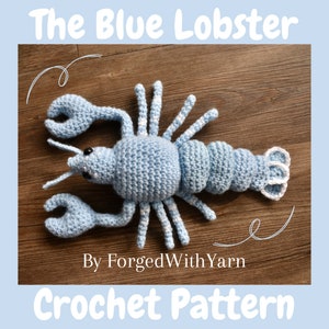 The Blue Lobster Crochet Pattern