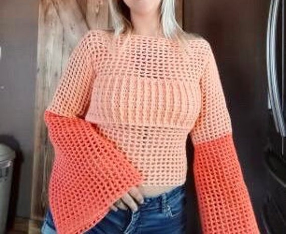 The Mes(h)merizing Top Crochet Pattern by Forged With Yarn The Mes(h)merizing Top Crochet Pattern by Forged With Yarn