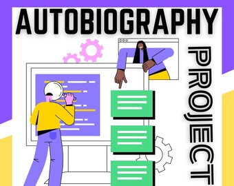 Autobiography Writing Project for Middle to High School Students - Microsoft Word Templates included