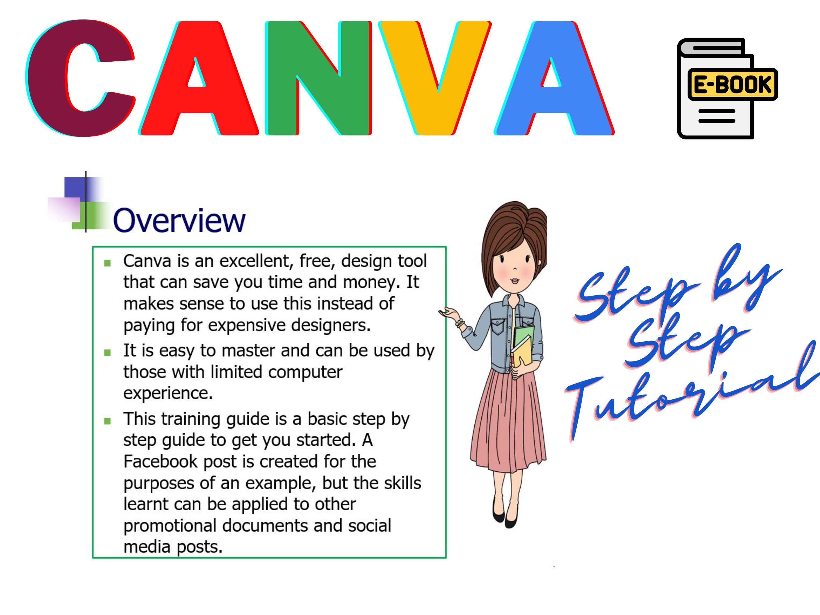 Canva Beginners Guide – Social Media Posts and More (PPT & PDF) - Etsy