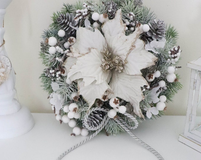 Christmas wreath, fir wreath, door wreath, berry wreath, Christmas wreath, winter wreath, decorative wreath, Advent wreath, door decoration, Christmas decoration,