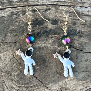 Space earrings