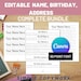 Cursive Name Practice, Custom Cursive Name Writing Worksheet Editable ...