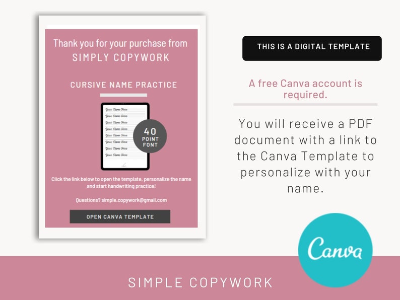 Cursive name practice custom cursive name writing worksheet editable