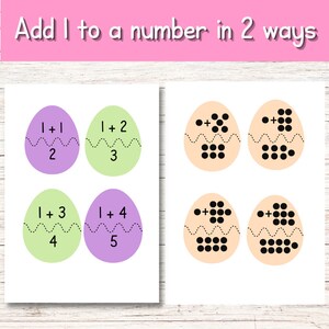 Easter Egg Math Matching Activity for Preschool, Pre-k, and ...