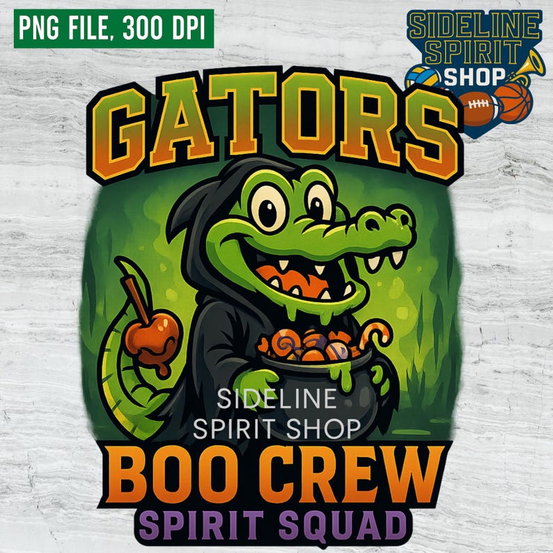 Gators Boo Crew PNG: Halloween Gator Design (digital Download) - Etsy
