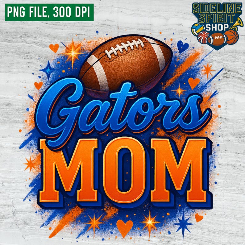 Football MOM PNG: Custom Team Mascot, School Colors (digital Download ...