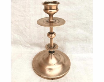 Antique brass Candlestick Holder-Rare candle holder-great for your collections 5.90'' x 3.74'' approx