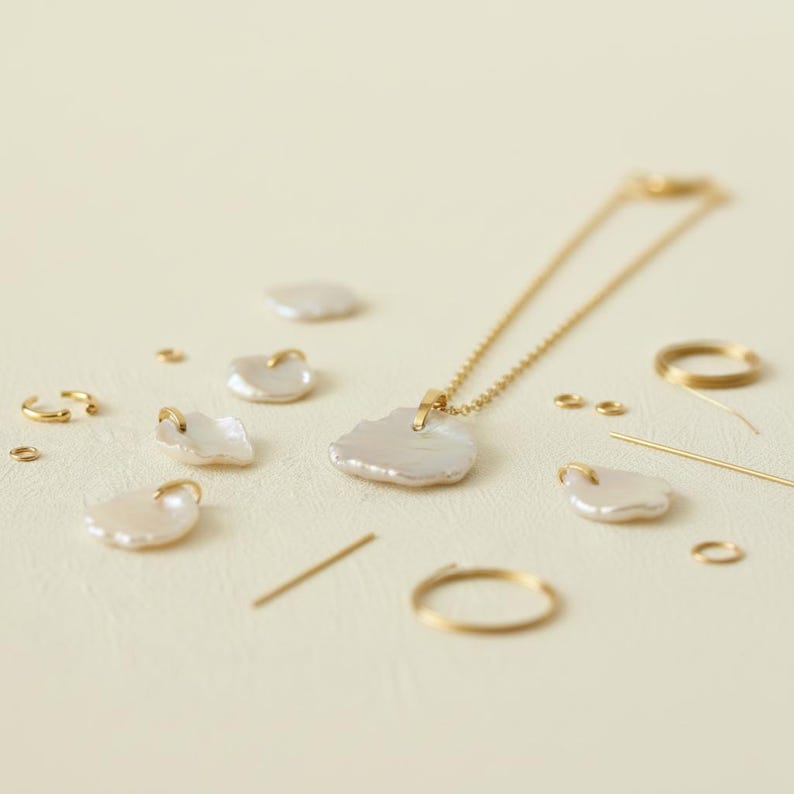 iBijoux keshi pearl necklace, pendant, pearl jewelry, baroque pearl, gold necklace, jewelry, freshwater pearl, women's jewelry, keshi pearl, gold pendant, gift for her, modern necklace, wedding gift, keshi pearl, irregular pearl, unique pendant, coastal jewelry, natural stone, freshwater pearl, layering necklace, minimalist gift, organic jewelry, pearl necklace, unique gift, gold keshi, baroque pearl supplies for making jewellery