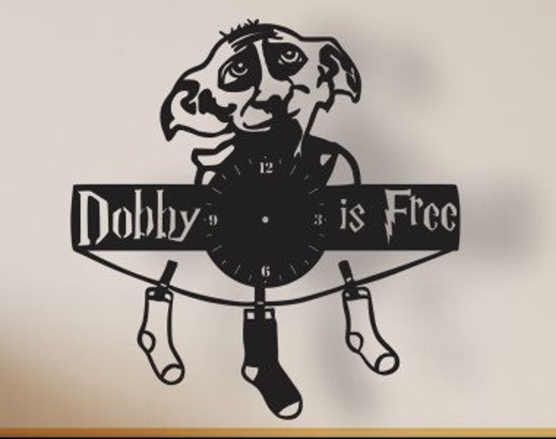 Harry Potter Dobby Clock Digital Download SVG File - Etsy Canada