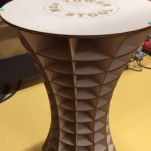 Hocker Laser geschnitten Dateien svg cdr dxf pdf glowforge Laser digitale Datei NUR