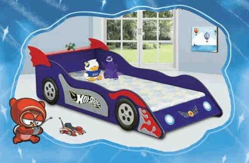 Kids Wooden Car Bed Home Made Furniture Etsy