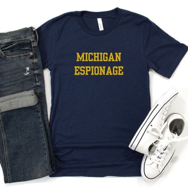 Michigan Wolverines Shirt, Funny Michigan Shirt, Harbaugh Shirt for Michigan Football Tailgate, Christmas Gift for Him, Michigan Football T