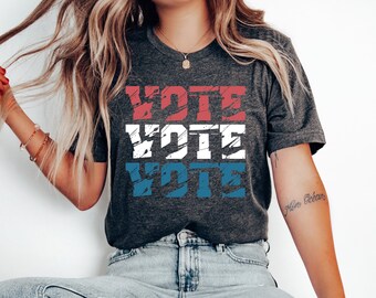 Voting T Shirt, Election Day Tee, Civic Duty Political Gift