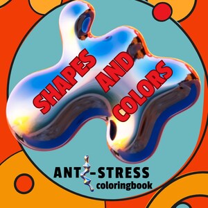 Shapes and Colors anti-stress coloringbook