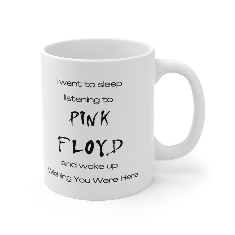 Pink Floyd Wish You Were Here Song Lyrics Mug Music Novelty Mugs Pink