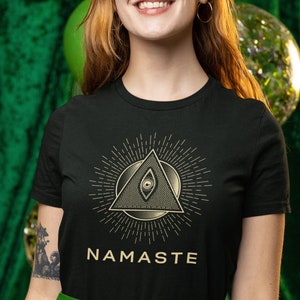 Namaste T-shirt/Womens T-shirt/Yoga Shirt