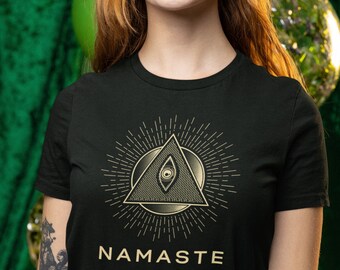 Namaste T-shirt/Womens T-shirt/Yoga Shirt