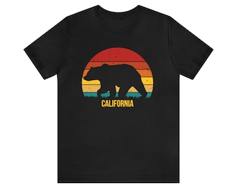 90s カリフォルニア州 旗 Tシャツ L ビンテージ 熊 くま ベア ビッグベア・カリフォルニアTシャツ：レトロマウンテンユニセックスT