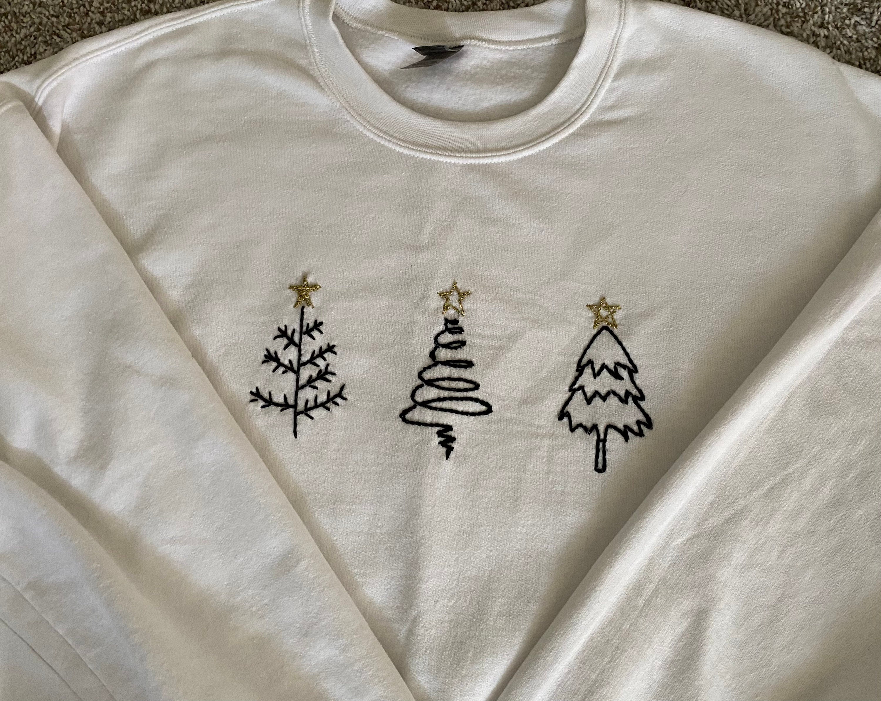 Ensley Christmas Embroidered Sherpa Pullover
