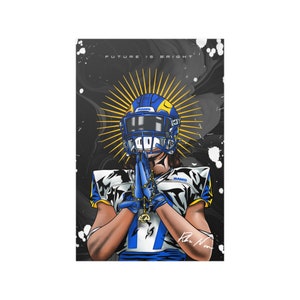 Puka Nacua "Future Is Bright" Exclusive 20 x 30 Poster