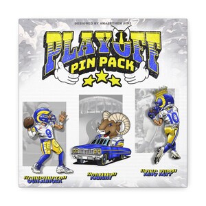 Playoff Pin Pack Canvas