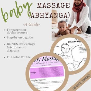 Baby Massage Guide +Reflexology and Acupressure (NEW AND REVISED!)