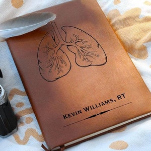 Custom Respiratory Therapist Journal - Respiratory Therapist Gift, Respiratory Nurse Gift, Respiratory Therapy Graduation Pulmonologist Gift