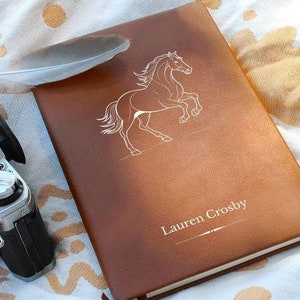 Horse Lover Gift, Horse Therapy Gift, Equine Assisted Therapy Journal, horse gifts for girls, personalized horse gifts, custom horse gift