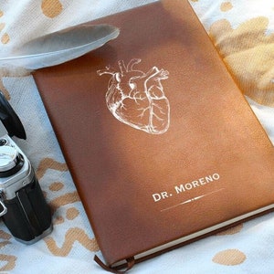 Anatomical Heart Journal, Gift for Cardiologist, Cardiologist Gifts, Cardiologist Gift, Heart Doctor Gifts, Cardiac Nurse, Graduation Gift