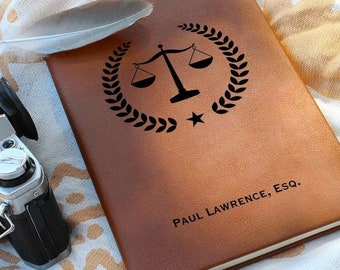 Personalized Lawyer Gift, Law School Student, Lawyer Journal, Law Student, Custom Lawyer Gift, Passed the Bar Gift, Lawyer Journal, Attorney