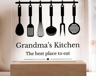 Omas Küche Schild, Geschenk Oma, Geschenk Oma, Geschenk Küche, Geschenk Küche, Geschenk Küche, Geschenk Küche aus Holz, Geschenk Küche
