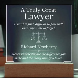 Personalized Lawyer Sign, Law School New Grad Lawyer, Attorney Gifts, Law School Graduation Gift, Personalized New Lawyer Gift, Law Student