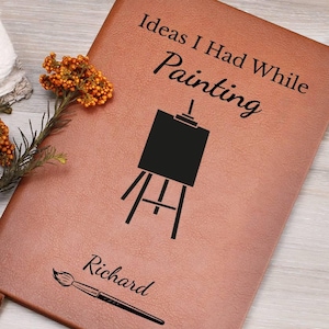 Personalized Journal for Painter - Gift for Painter, Gift for an Artist, Art Teacher Thank you Gift, Appreciation Gift, Painter Notebook