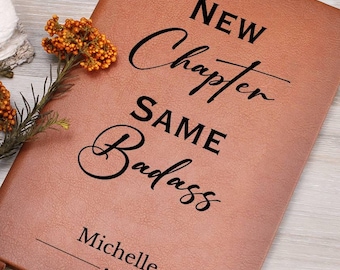 New Chapter Custom Going Away Gift for Coworker, Personalized Gift for Boss Leaving, New Job Gift, Retirement Farewell Present Work Bestie
