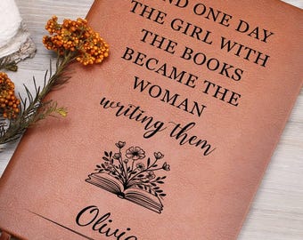 Regalo personalizado para autores noveles, Cómo escribir un bestseller, Regalo para autores publicados, Regalo para novelistas, Diario para amantes de la escritura, Cuaderno personalizado para autores